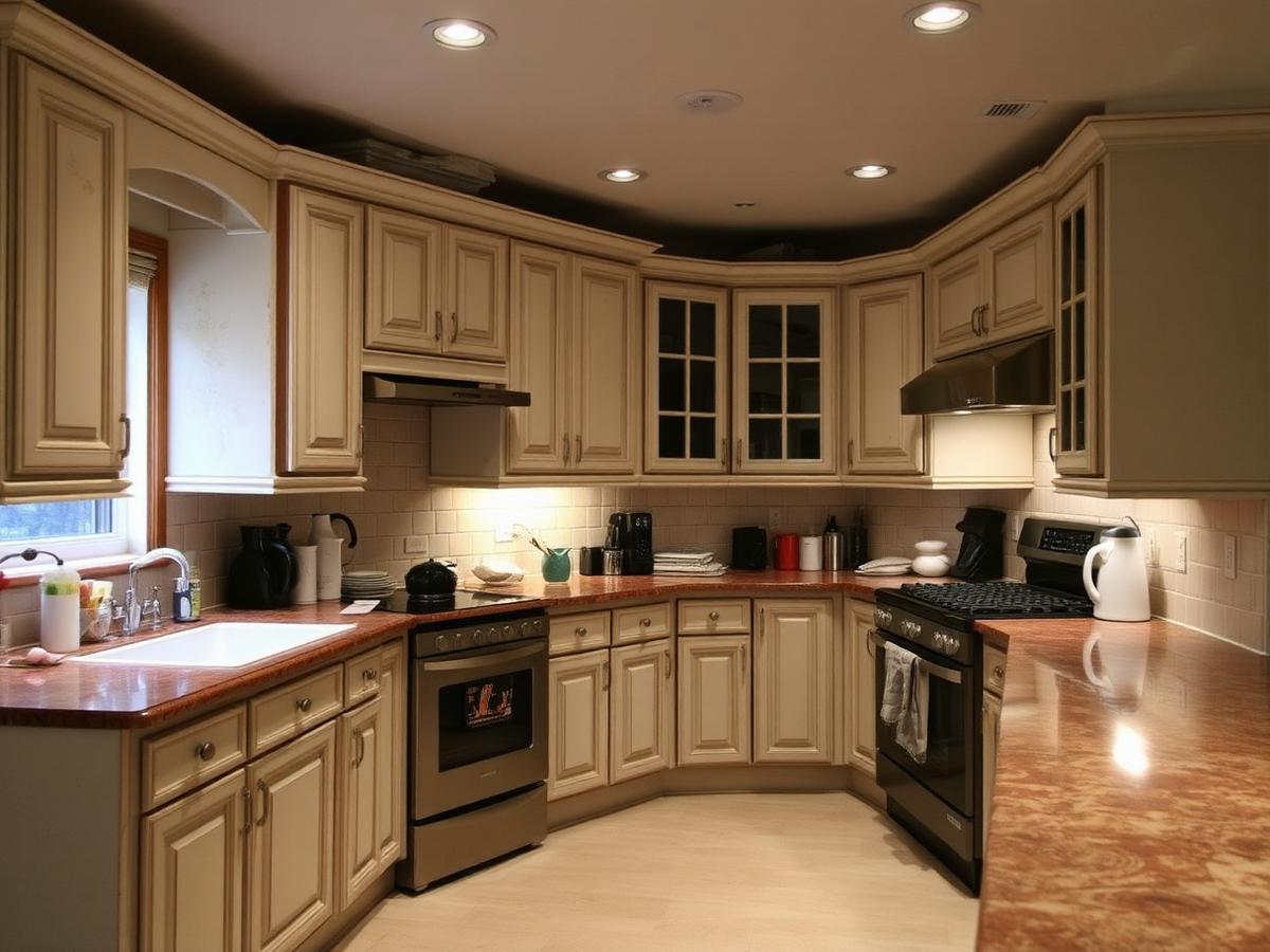 Kitchen renovation — before