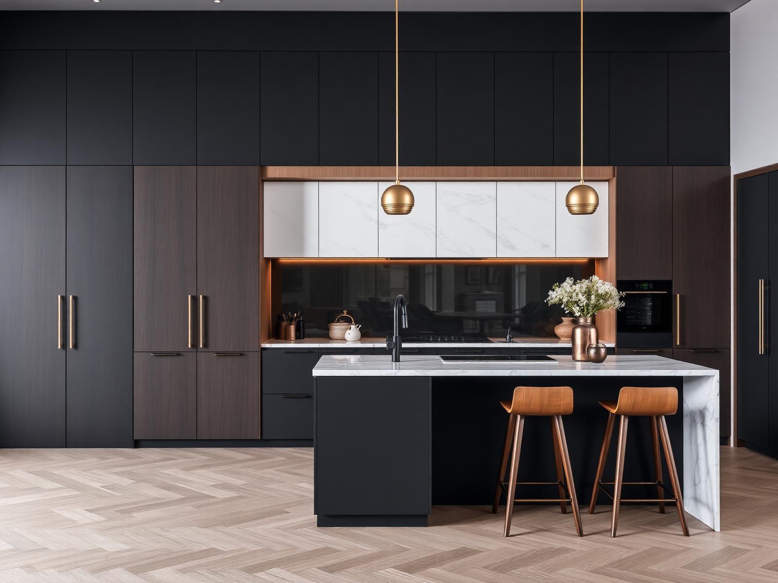 Bespoke luxury kitchen crafted by North Coast Joinery