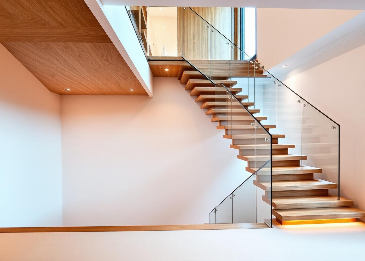 Floating Oak Staircase